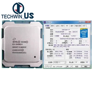 Intel Xeon E5-2680V4 2.40 GHz 14 Core 28 Thread LGA 2011-3 Server CPU Processor - Picture 1 of 1