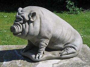Pot Bellied Pig Garden Statue Pig Ornament