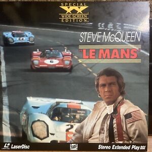 Le Mans Laserdisc (Not a DVD) - Very Good - Widescreen 