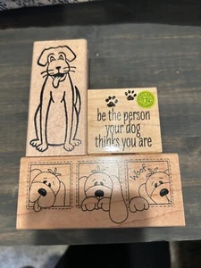 Konvolut Gummistempel Hund Motiv - Bild 1 von 2