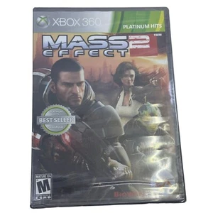 Mass Effect 2 Xbox 360 Platinum Hits Save The Galaxy Or Die Trying Sealed - Picture 1 of 3