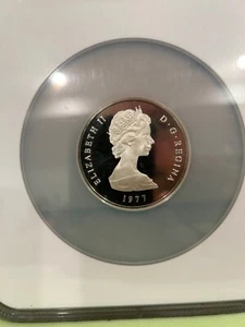 1977 Turks 50 crowns silver coin - Picture 1 of 6