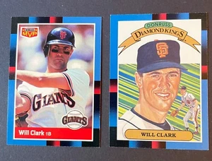 Don Russ 1987 #21 Will Clark & Will Clark Giants BC-24 - Bild 1 von 5