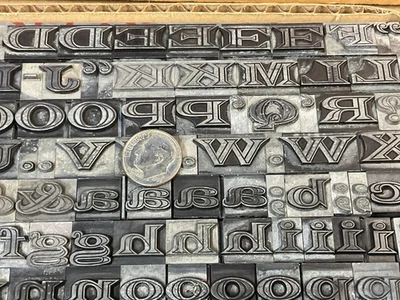 36 Pt Chisel Expanded / Letterpress Font - Image 1 of 4