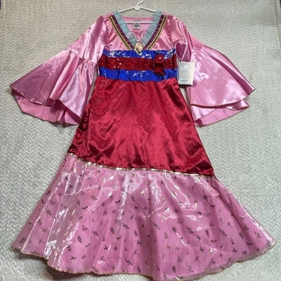 Disney Store Mulan Pink Kimono Costume Kids Size 7/8 - Image 1 of 4