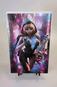 Amazing Spider-Man #35 Derrick Chew, variante virgen NYCC casi nuevo Marvel  - Imagen 1 de 6