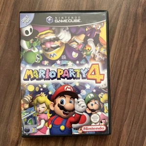 Mario Party 4 - Video Game for Nintendo GameCube PAL Retro Game CIB with Manual - Picture 1 of 7