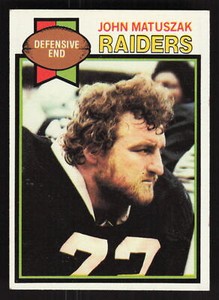 John Matuszak 1979 Topps #108 Oakland Raiders EX a {0808