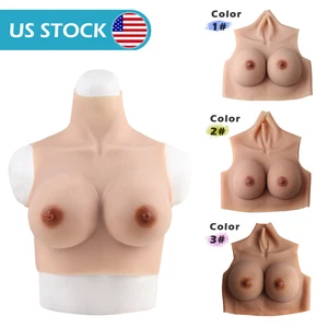 Silikon Gefälschte Brüste Brust Formen Brust Verstärker Drag Queens Cosplay - Bild 1 von 22