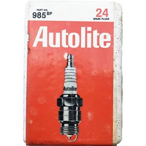 985BP Autolite, Resistor Spark Plug, Bulk Pack , Qty.24, 009100251558 - Picture 1 of 4