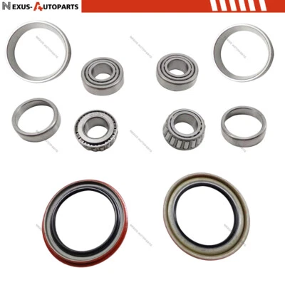 Front Wheel Bearing and Seal Kit 6Pcs/Set For Ford F-150 RWD 1975-1985 1987-1996 Foto 1 de 4