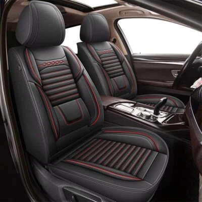 Car 5-Seat Covers For CHEVROLET EQUINOX 2011-2024 PU Leather Full Set Cushion Foto 1 de 4