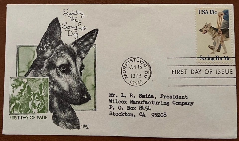 US First Day Cover Scott Catalogue Number #1787!  Salute to Seeing Eye Dogs! - Image 1 of 1