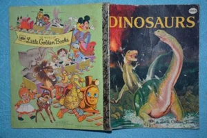 Little Golden Book:1981- 16th Print ~ DINOSAURS ~ Vintage #E202-6 Good condition - Picture 1 of 1