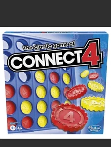 Connect 4 Grid Classic 2021 Refresh Fun Family Disc-Drop Game Hasbro Brand New - Picture 1 of 3