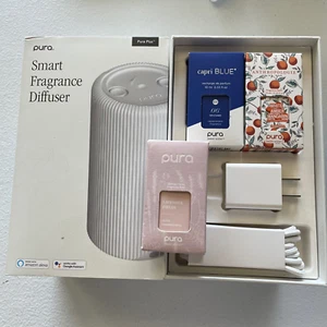 Pura Plus White Wi-Fi Smart Fragrance Home Diffuser with 3 Fragrances NEW - Picture 1 of 4