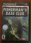 Jeu vidéo Fisherman's Bass Club PlayStation 2 2002 manuel de pêche sportive testé