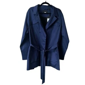 Neu mit Etikett Away marineblau Stretch Baumwollmischung Utility Reisejacke Größe 2X Reg. 295 $ - Bild 1 von 13