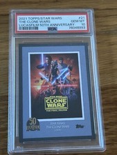 Star Wars Lucasfilm 50th Anniversary The Clone Wars Psa 10 Pop Report 1