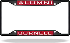 Cornell ALUMNI Black License Plate Frame
