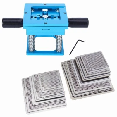 Крепление для станции перезарядки BGA 27 шт. универсальный набор для ремонта трафаретов чипов из запасов США - Изображение 1 из 4