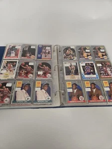 Vintage Football,Baseball, And Basketball Card Lot Of 427 Cards In A Binder Tons - Picture 1 of 24