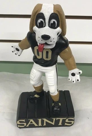 New Orleans Saints Mascot Statue 12" Figurine Limited Statue New Cover