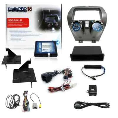 PAC RPK5-GM4101 / S-DIN or D-DIN CAR RADIO DASH KIT FOR 2010-2015 CHEVY CAMARO - Image 1 of 3