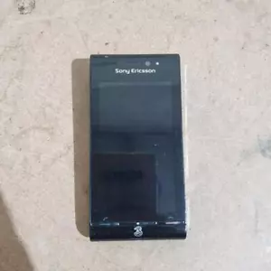 Sony Ericsson Satio U1i Black Wi-Fi 3.5" LCD 12.1MP GPS Smartphone - For Parts - Picture 1 of 9