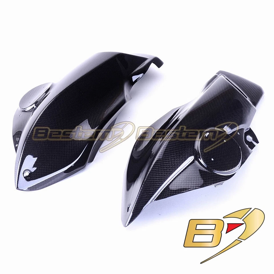 BMW K1200R K1200 R Air Ram conducto caja de aire cubiertas paneles carenados fibra de carbono Foto 1 de 4