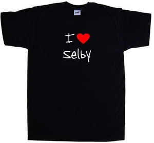 I Love Heart Selby T-Shirt - Bild 1 von 1