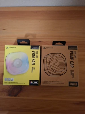 Corsair AIO iCUE Pumpenkappen VRM Lüfter + Groove für z.B. Titan RX. "neuwertig" - Bild 1 von 2