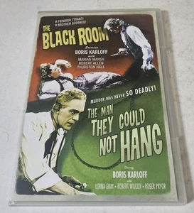 DAS schwarze Zimmer / Der Mann, den sie nicht hängen konnten - Region Boris Karloff Kostenlose DVD - Bild 1 von 2