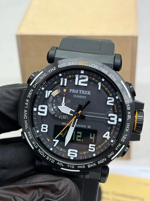Reloj Radio Solar Resistente Analógico Digital CASIO PROTREK PRW-6600Y Nuevo en Caja Foto 1 de 4