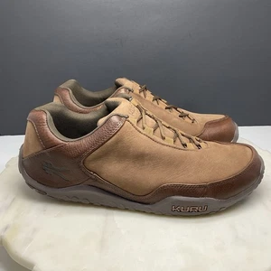 Kuru Chicane Schuhe Herren Größe 13M Mokka Braun Leder Komfort Trail Wandern Sneaker - Bild 1 von 8