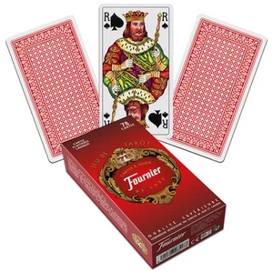French Tarot cards (Red) Fournier - Photo 1 sur 1