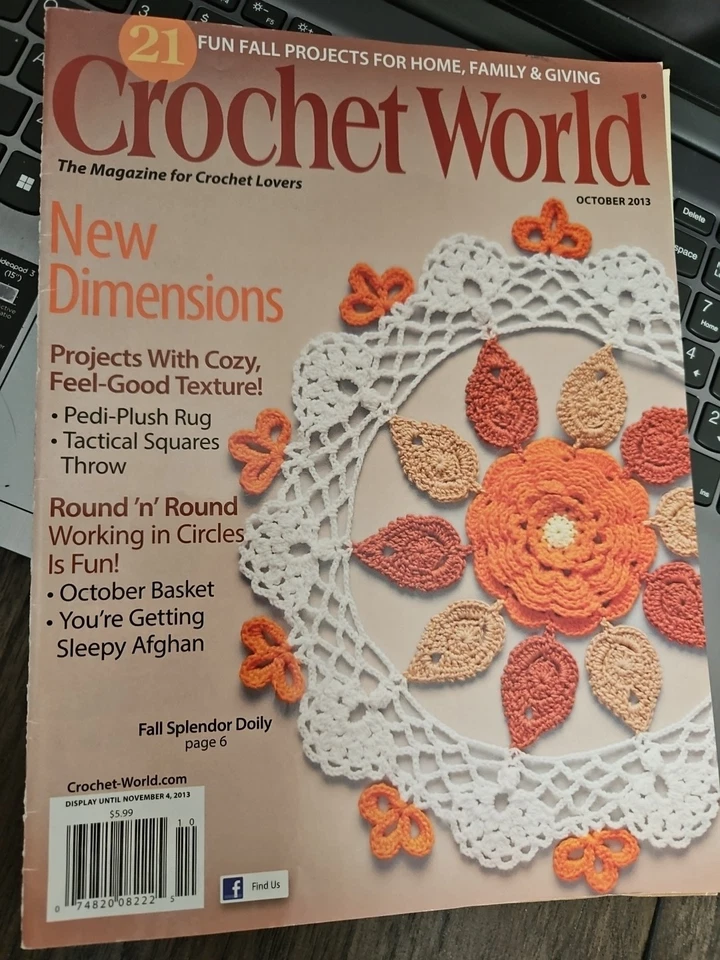 Revista Mundial Crochet Halloween 2013 octubre Foto 1 de 1