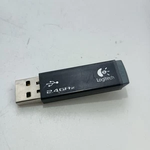 #V)Logitech 2.4 Ghz USB Receiver for Cordless Mouse (M/N: C-UM34;P/N: 31120-2000 - Picture 1 of 2