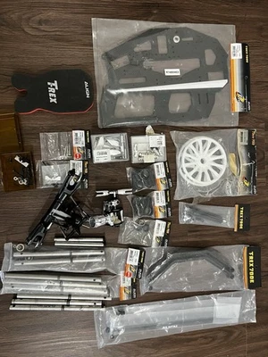 Align Trex 700 Rc Helicopter Part A Lot Nitro DFC fly bar - Image 1 of 4
