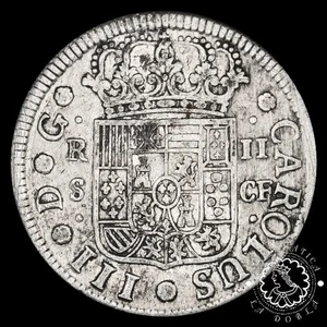 1771 - 2 REALES - Carlos III - Sevilla CF - MBC+ - Picture 1 of 2