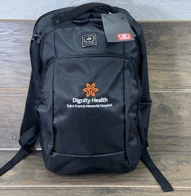 Mochila Ogio preta escola escritório trabalho viagem laptop dignidade saúde-nova com etiquetas - Imagem 1 de 4