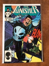 Punisher vol.2 #4 1987 1st App. Microchip High Grade 9.4 Marvel Comic Book A7-89