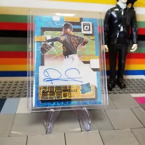 2022 Panini Donruss Optic Blue Velocity Roansy Contreras RC Auto /99 Pirates - Picture 1 of 2