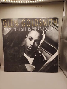Glenn Goldsmith-What you see is what you get LP+12" 1988 - Picture 1 of 6