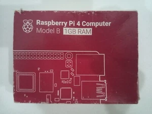 raspberry pi 4 model B 1GB RAM brand new, just opened for picture and check - Afbeelding 1 van 2