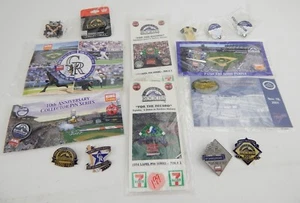 Lot of 15 Colorado Rockies Pins 2002 Todd Helton Gold Glove Loyal Fan 2004 2006 - Picture 1 of 10