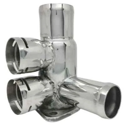 Flange 037121132A compatible with Audi, Seat, VW. Stainless Steel - Image 1 of 3