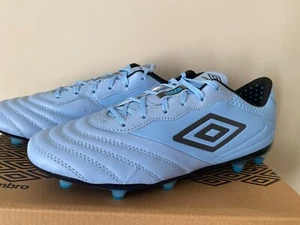 Umbro Tocco 3 PRO FG (Allure/Black/Malibu Blue) Size 9 US 81850U LP4 (BRAND NEW) - Picture 1 of 4