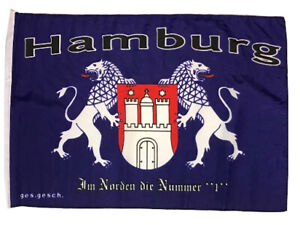 30 x 45 Fahne Flagge Nordfriesland Lewer duad üs Slav Stockfahne mit Hohlsaum