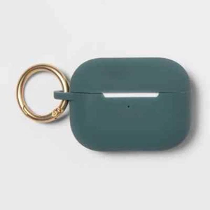 Heyday Apple AirPods Pro Silicone Case with Clip - Rain Teal - Picture 1 of 3